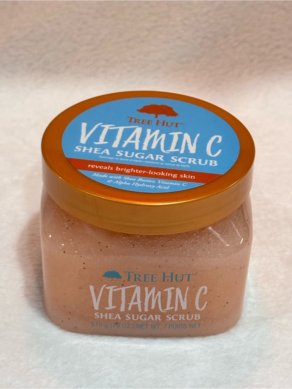 Tree Hut Vitamin C Shea Sugar Scrub - Peach Exfoliant